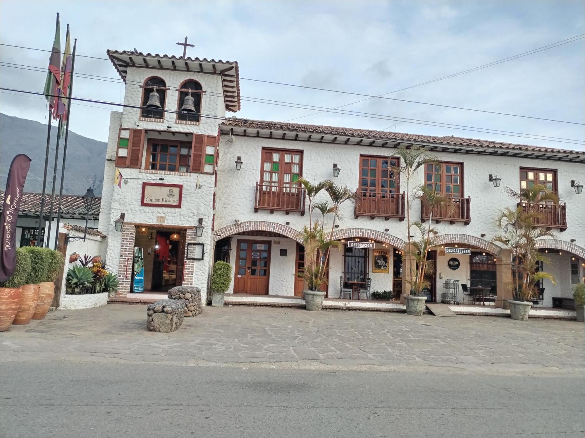 Hotel Capitan Ricaurte Villa de Leyva Exterior foto